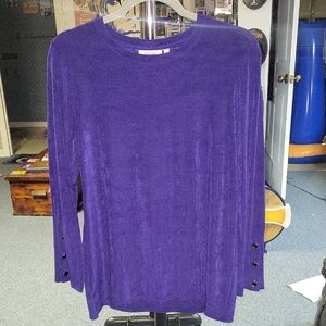 Chico's Vibrant Purple Blouse